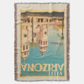 Couverture Vintage Arizona Throw Blanket (devant Vertical)
