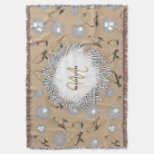 Couverture Vintage Birds & Nid Rustic Kraft Brown (devant Vertical)