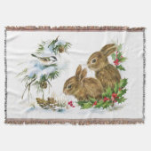 Couverture Vintage Bunnies de Noël (Devant)