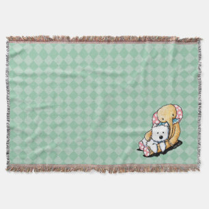 Couverture vintage cirque ami Westie