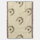 Couverture Vintage couronne d'abeilles (devant Vertical)