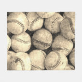 Couverture vintage d'ouatine de base-ball (Devant (Horizontal))