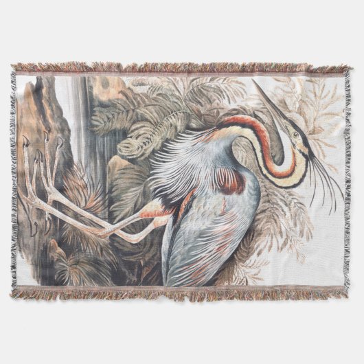 Couverture Vintage Elizabeth Gwillim Purple Heron (Devant)