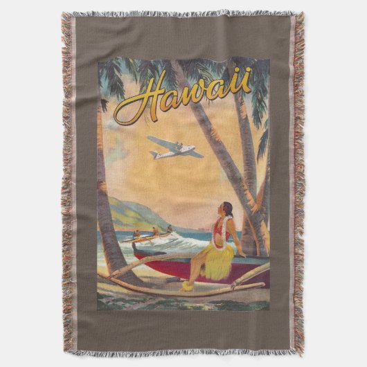 Couverture Vintage Hawaii Travel (devant Vertical)