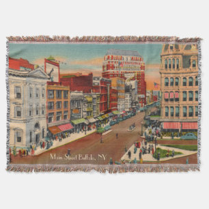 Couverture Vintage Main Street à Buffalo Jeter Blanket