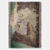 Couverture Vintage Mt. Rushmore Lance Blanket (devant Vertical)