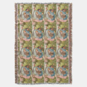 Couverture Vintage Pâques Victorienne fille et garçon (devant Vertical)