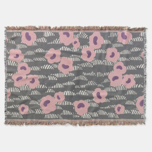 Couverture Vintage René Crevel Art Déco Fleurs Roses Français