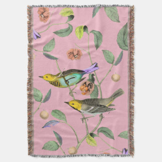 Couverture Vintage rose