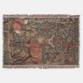 Couverture Vintage William Morris Cottage Deer Fall (Devant)