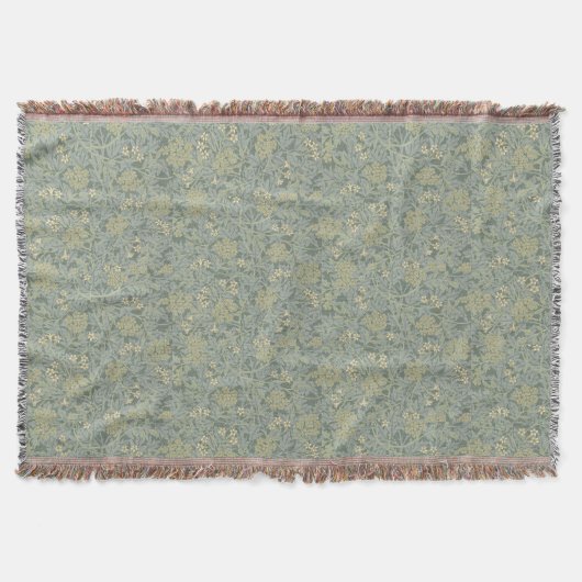 Couverture Vintage William Morris Jasmine (Devant)