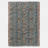 Couverture Vintage William Morris Strawberry Thief (devant Vertical)