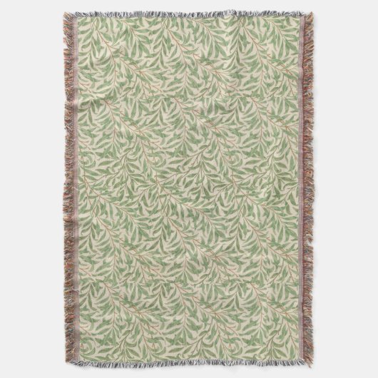 Couverture Vintage William Morris Willow Bough (devant Vertical)