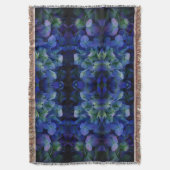 Couverture Violet violet rose bleu hydrangée fleurie (devant Vertical)