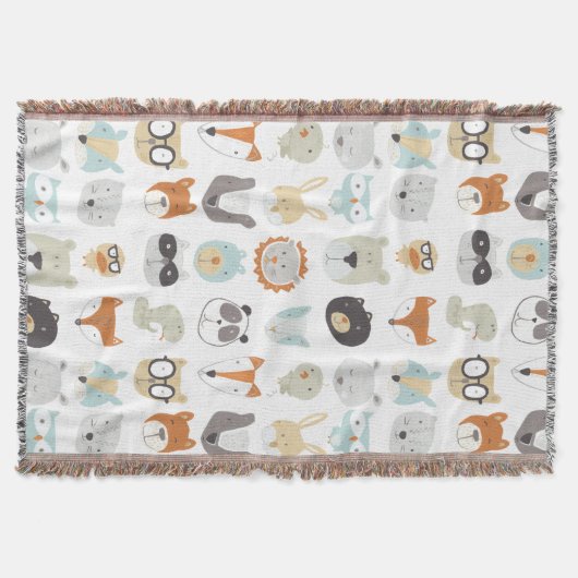 Couverture Visages conviviaux | Portraits d'animaux mignons (Devant)