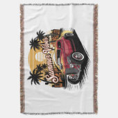 Couverture Voiture Classique Ambiance Estivale (devant Vertical)