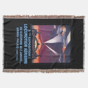 Couverture Vol plat au-dessus d'affiche de projecteur