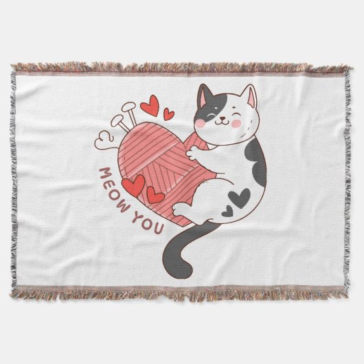 Couverture Vous miaulez chat mignon Saint-Valentin (Devant)
