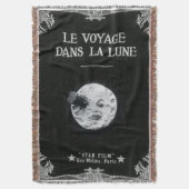 Couverture Voyage à la Moon Retro Poster du film Français (devant Vertical)