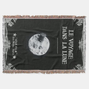 Couverture Voyage à la Moon Retro Poster du film Français