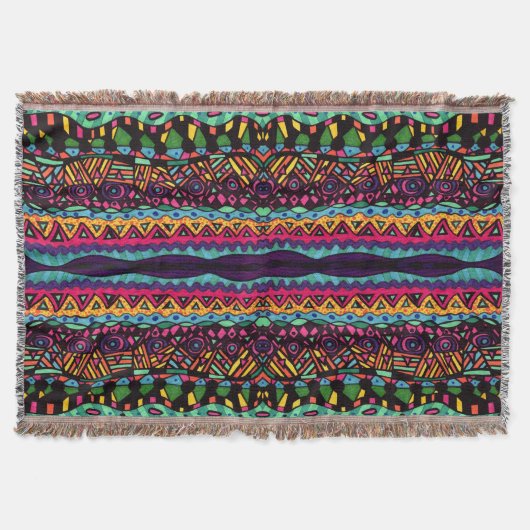 Couverture Voyage hypnotique - Colorful Abstrait Art Motif (Devant)