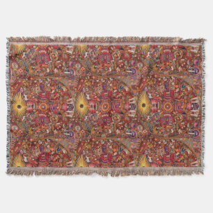 Couverture Voyage tribal maya mexicain de Boho d'art d'Oaxaca