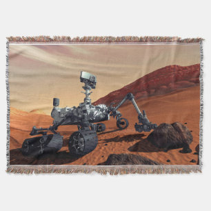 Couverture Vue d'artiste du rover de la NASA Mars Curiosity