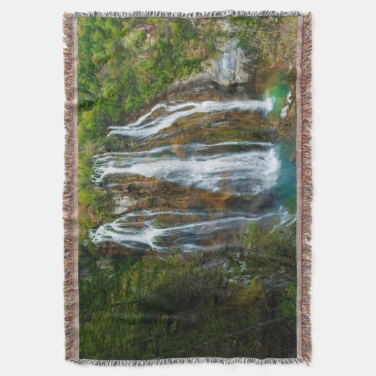 Couverture Vue sur les chutes d'eau, Croatie (devant Vertical)