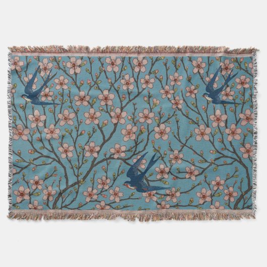 Couverture Walter Crane Almond Blossom & Swallow (Devant)