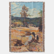 Walter Withers Panning for Gold 1893 Australie