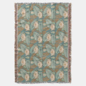 Couverture Water Lys Lily Art Nouveau Nature (devant Vertical)