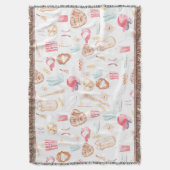 Couverture Watercolor Baseball (devant Vertical)