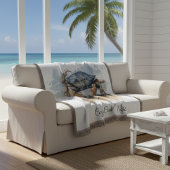 Couverture Watercolor Beach Crab