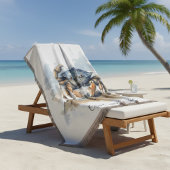 Couverture Watercolor Beach Crab