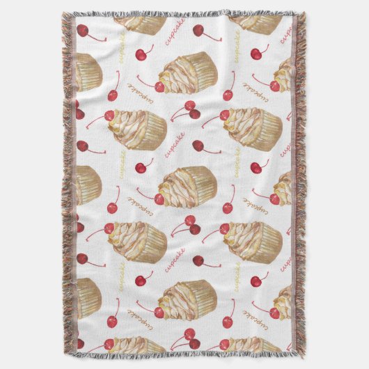 Couverture Watercolor cupcakes (devant Vertical)