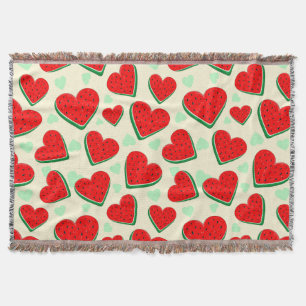 Couverture Watermelon Heart Valentine's Day Free Palestine
