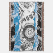 Couverture Wave Mechanism – Custom Throw Blanket (50" x 60") (devant Vertical)