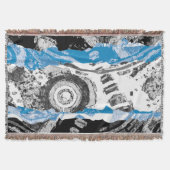 Couverture Wave Mechanism – Custom Throw Blanket (50" x 60") (Devant)