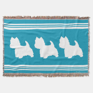 Couverture Westies turquoise