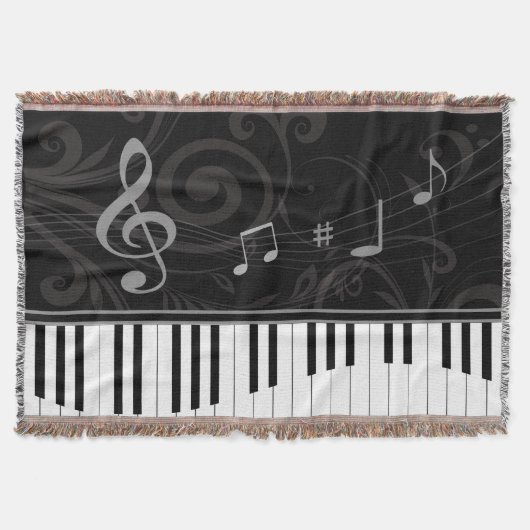 Couverture Whimsical piano and musical notes (Devant)