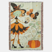 Couverture whimsical/sorcière/citrouille/chute (devant Vertical)