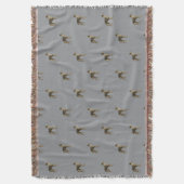 Couverture Whippet blanket - Whippet against grey background (devant Vertical)