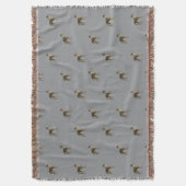 Couverture Whippet - Whippet sur fond gris (devant Vertical)