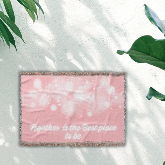 Couverture White Glow 'Ensemble est le meilleur endroit pour