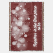 Couverture White Glow 'Ensemble est le meilleur endroit pour (devant Vertical)