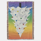 Couverture White origami Christmas Tree (devant Vertical)