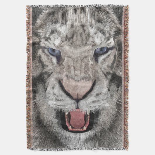 Couverture White Tiger Head (devant Vertical)