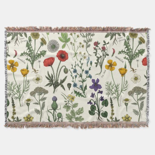 Couverture Wildflowers collage (Devant)