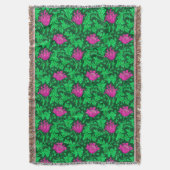 Couverture William Morris Anemone, Emerald Green et Fuchsia (devant Vertical)