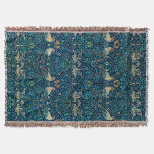 Couverture William Morris Birds Art Nouveau Motif Floral (Devant)